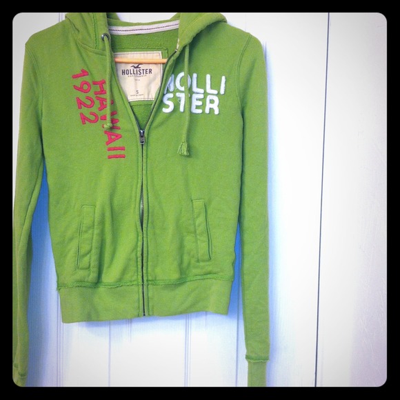 Hollister zip up hoodie