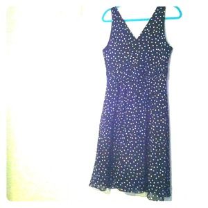 Mark Eisen polka dot dress