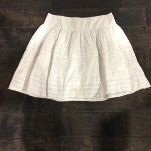White skirt
