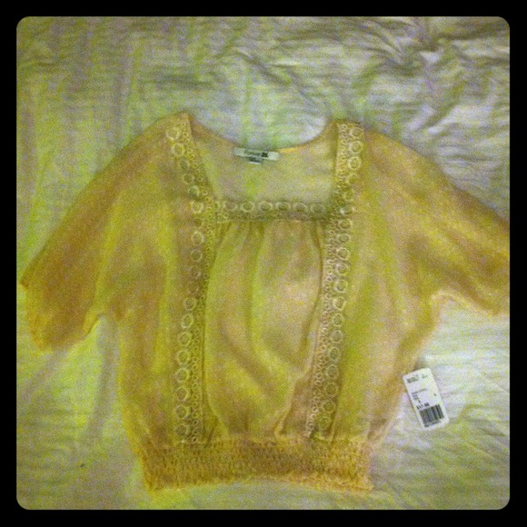 Cream blouse