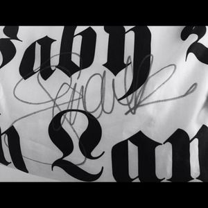 L.A.M.B. Autographed by Gwen Stefani Backstage Bag