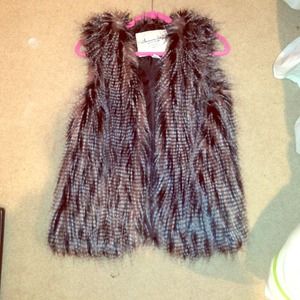 American Rag Fur Vest