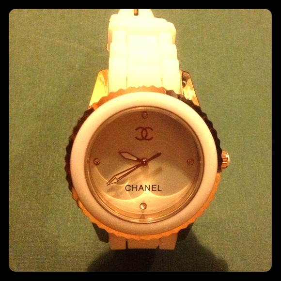 CHANEL inspired White Watch