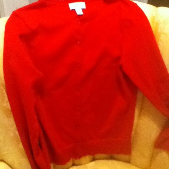 Ann Taylor Loft Red Sweater