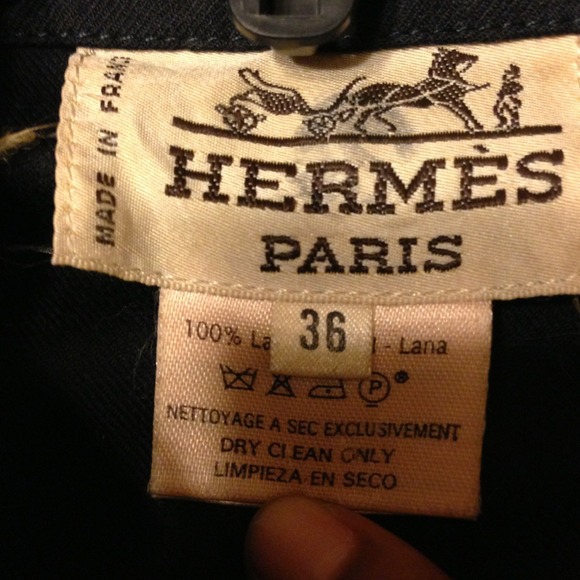 Authentic Hermes wool jacket