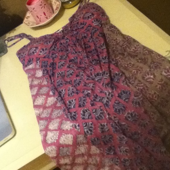 American eagle summer flowy dress