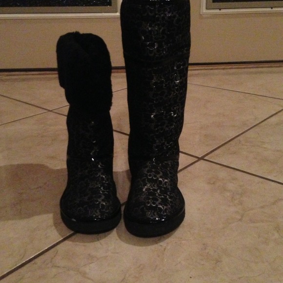 Authentic Coach Boots.
