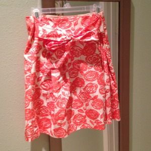 J Crew 'Brushstroke Rose Skirt', size 6