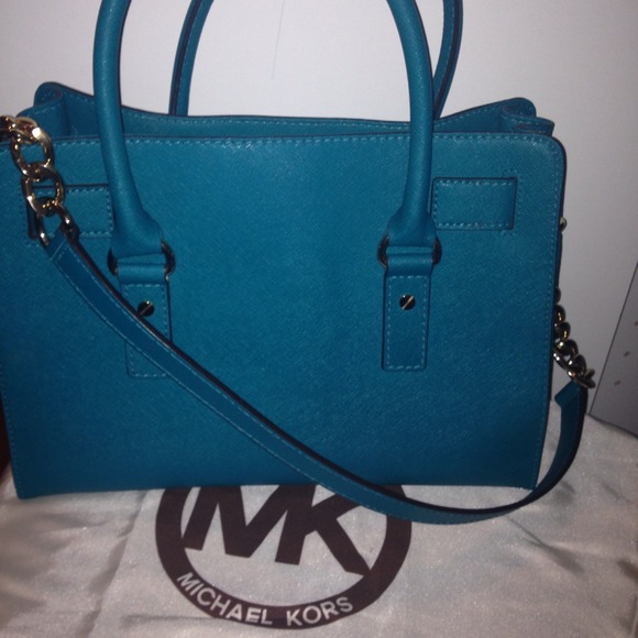 🚫SOLD🚫Michael Kors Hamilton East West Satchel - Picture 2 of 4