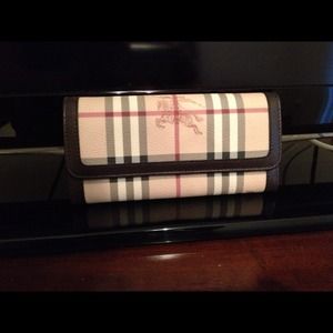 Authentic burberry wallet
