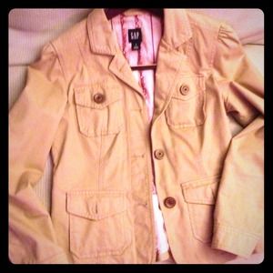 Gap: Tan Casual Coat