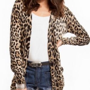Sweaters - Nasty Gal Leopard Cardigan *NEW* Sweaters - Nasty Gal Leopard Cardigan *NEW*