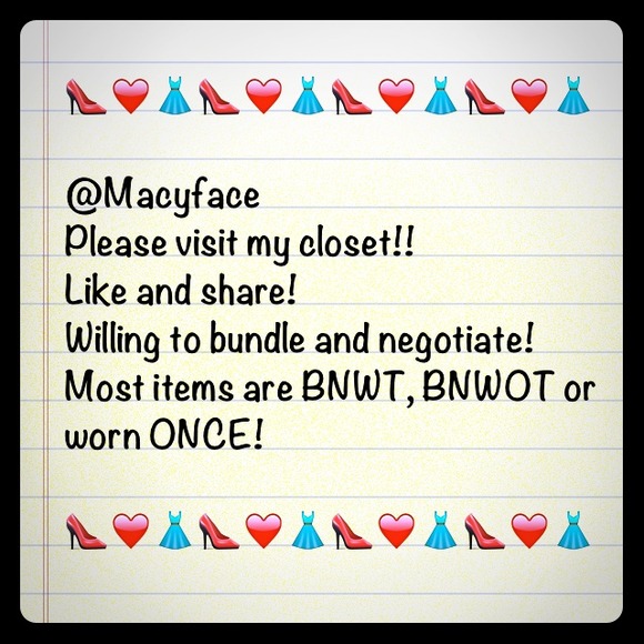Shoes sizes 7.5-8.5 and dresses size S-L