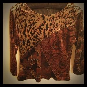 ⭐SOLD in bundle ***** Soft velour type 3/4 length