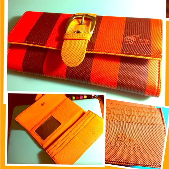 Lacoste trifold wallet!!!