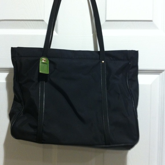 Black Nylon Kate Spade Shoulder Bag