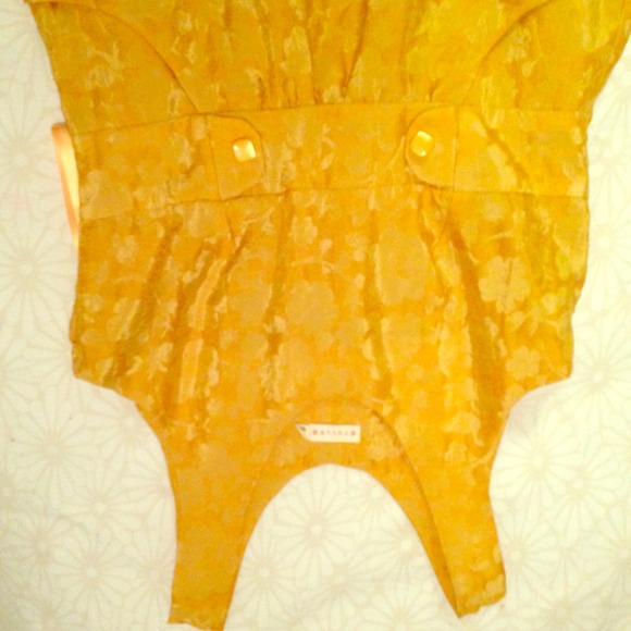 NWT gold Tulle Dress