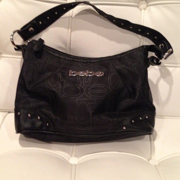 Black bebe purse ( reserved)