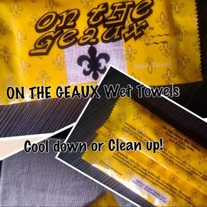 On The Geaux Wet Towels