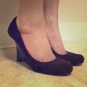 *REDUCED PRICE* GUESS By Marciano Suede Wedge Heel
