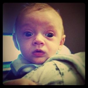 Sometimes my son just says it ALL... In a look! 😊