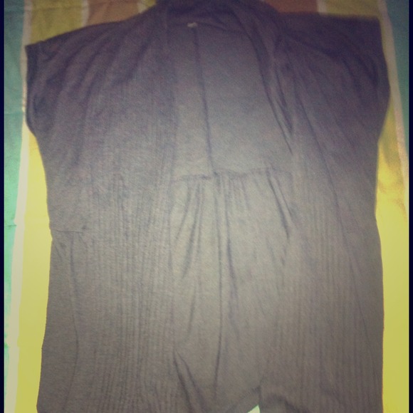 Jackets & Blazers - Grey long cardigan