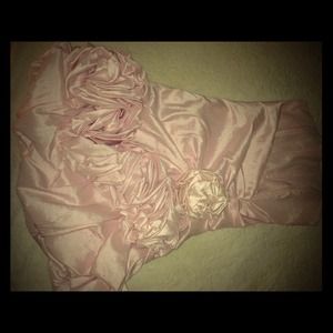 Light pink Jessica McClintock rose cocktail