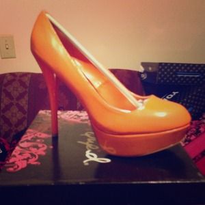 Orange Heels