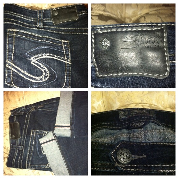 Silver Premium Denim Jeans
