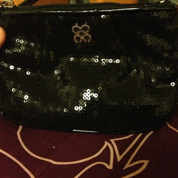 *Reduced!!*Authentic Coach sequin coin purse