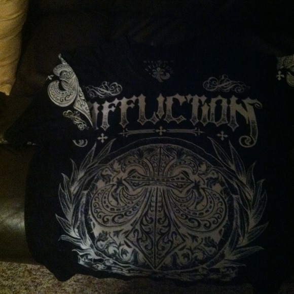 New Men's Affliction Tshirt