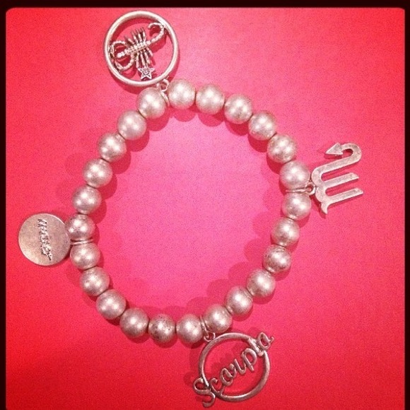Scorpio charm bracelet