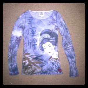 Lucky Brand Blue  Grecian Woman Light Thermal