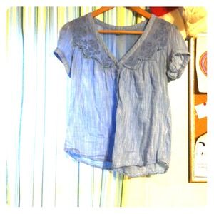 Urban outfitters peasant top