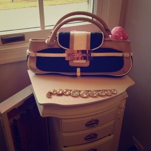 Bcbg multicolored handbag