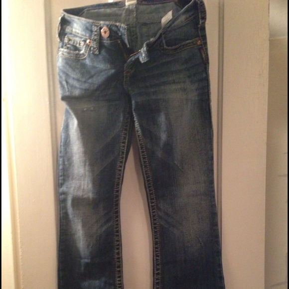 Silver jeans! Excellent condition!