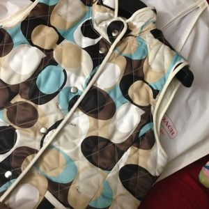 Coach vest price REDUCED!!!!!