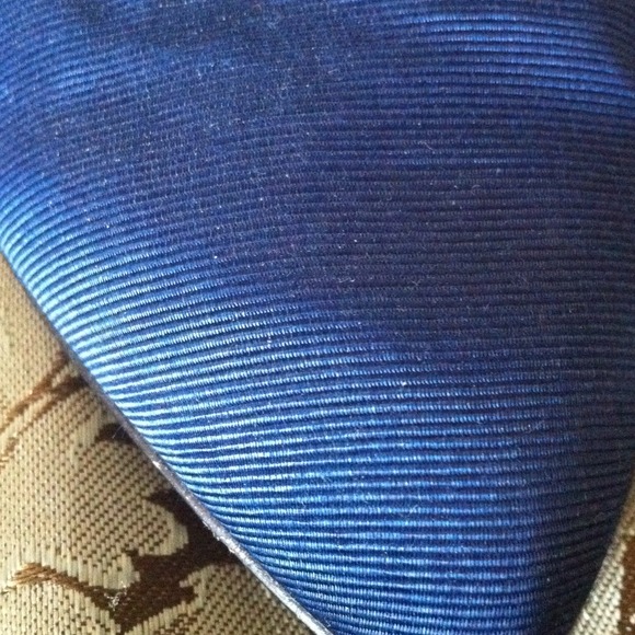 Blue Textured Zara Heels Size 9 - Picture 4 of 4