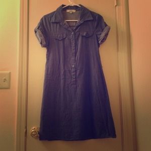 ❌TRADE❌ Banana Republic and LEI Blue Jean Dress