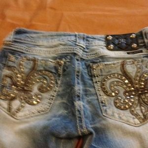 Pair of Miss Jeans . Size 29x 33