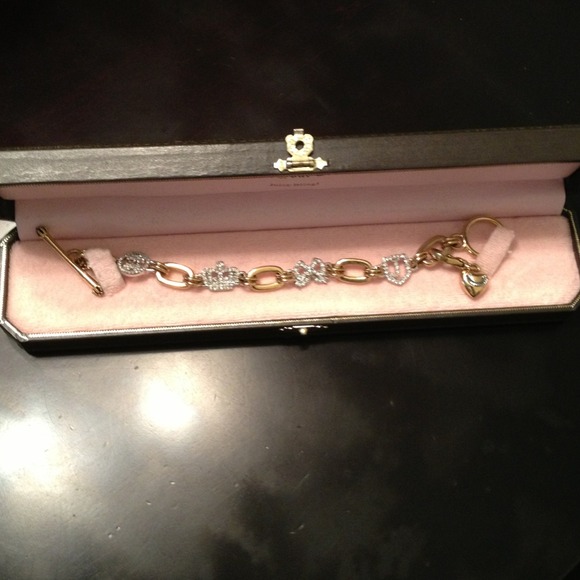 BUNDLE: Gold juicy and silver juicy bracelets