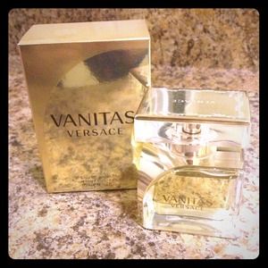 VANITAS Versace  perfume like new !!