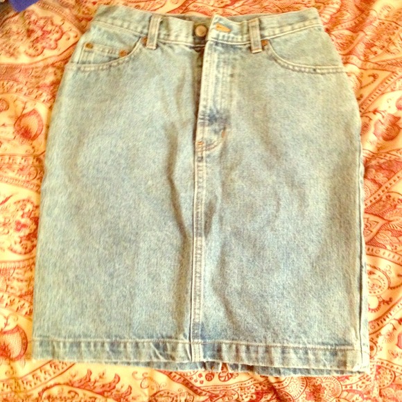 Demin levis skirt