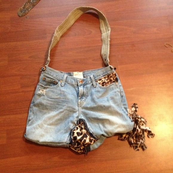 Handmade jean bag