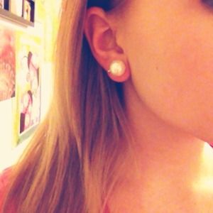Clip-On Pearl Earrings