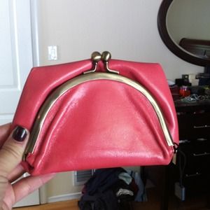 Pink Hobo make up bag