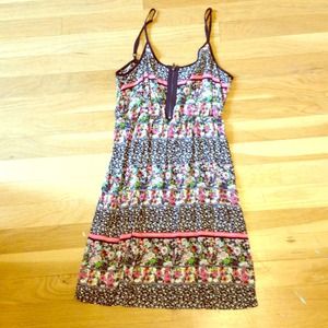 SOLDDD Forever 21 print dress!