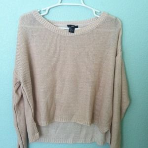 Light tan H&M sweater