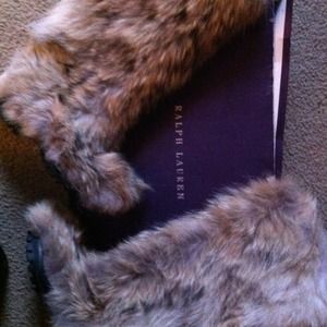 ⭕️Reserved⭕️ralph Lauren coyote fur boots