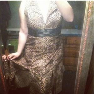 Leopard Print Dress✨TRADED/SOLD!!